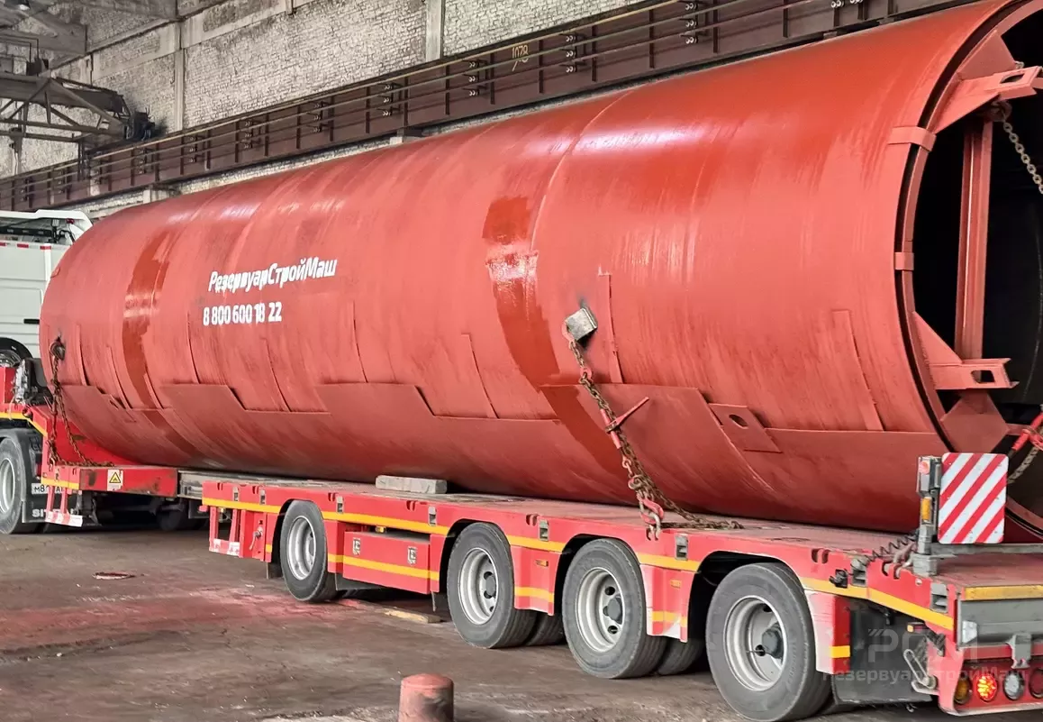 Изготовления бака аккумулятора горячей воды БАГВ-3000 м3