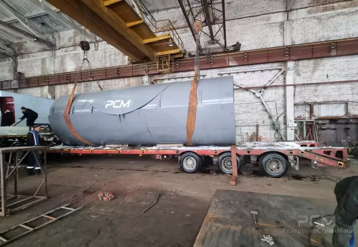 Изготовление и отгрузка трёх РВС-100 м3